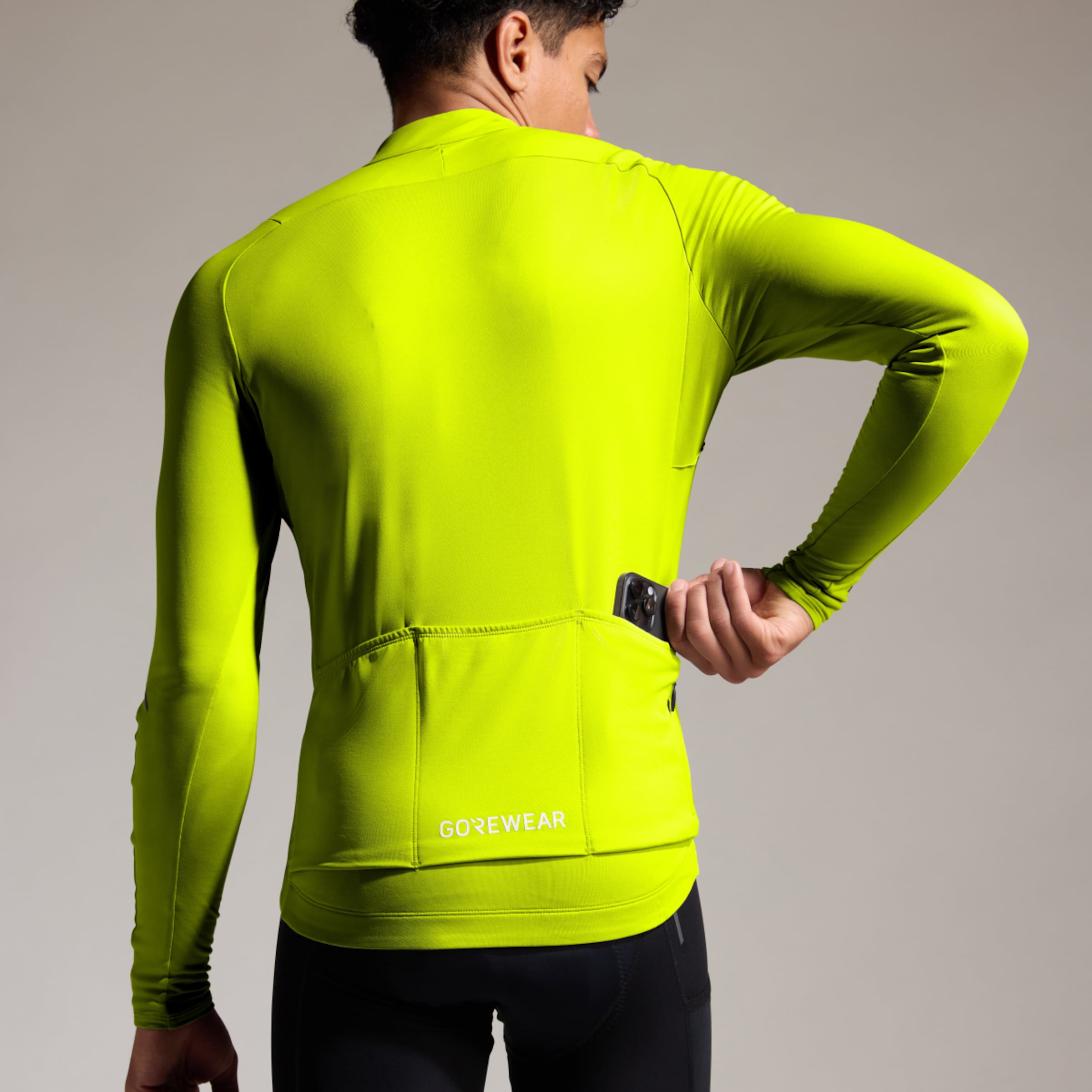 SPINSHIFT Thermal Long Sleeve Cycling Jersey