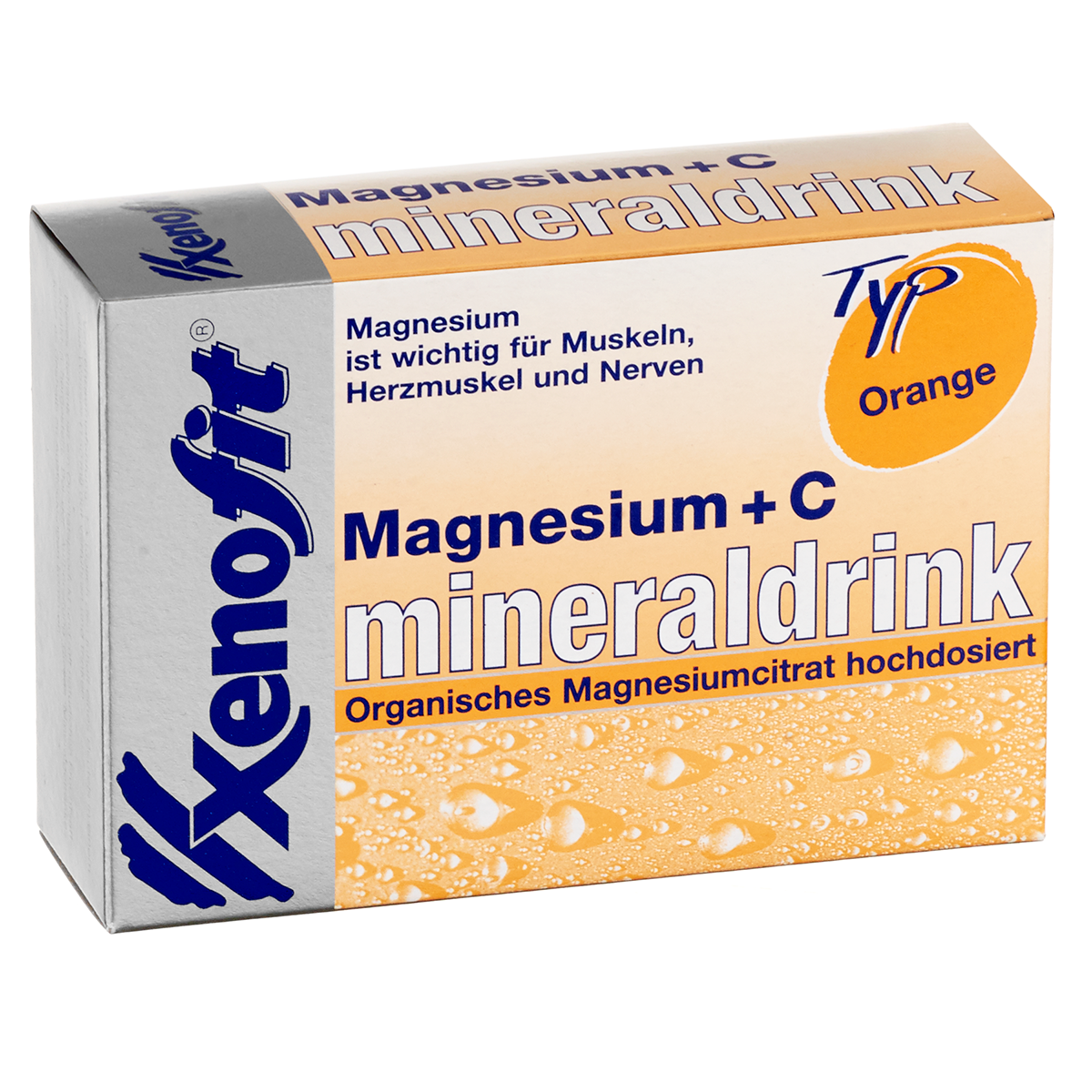 Xenofit Magnesium + Vitamin C Orange Getränkepulver