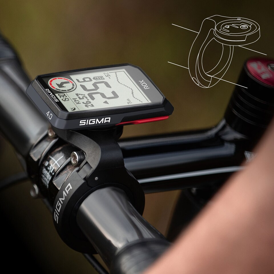 Shop ROX 4.0 GPS Bike Computer SENSOR SET now ROSE Bikes