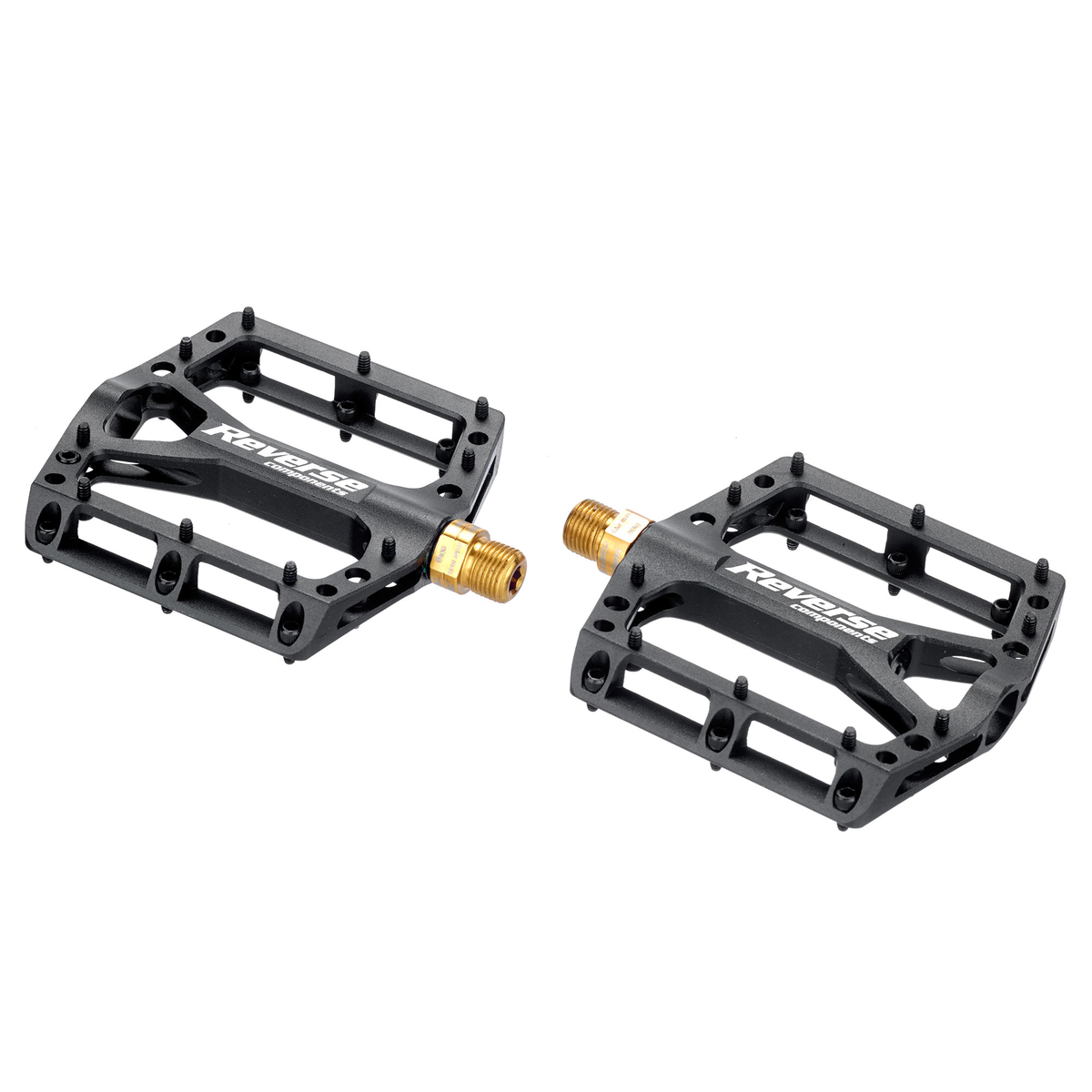Reverse Components Black ONE Titanium Pedale