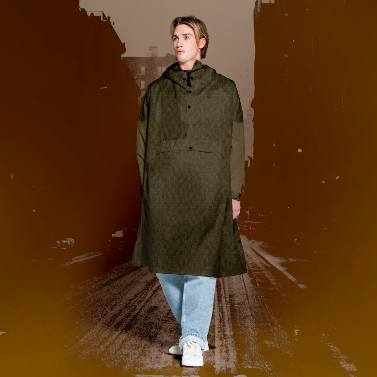 RAIN PONCHO poncho de pluie