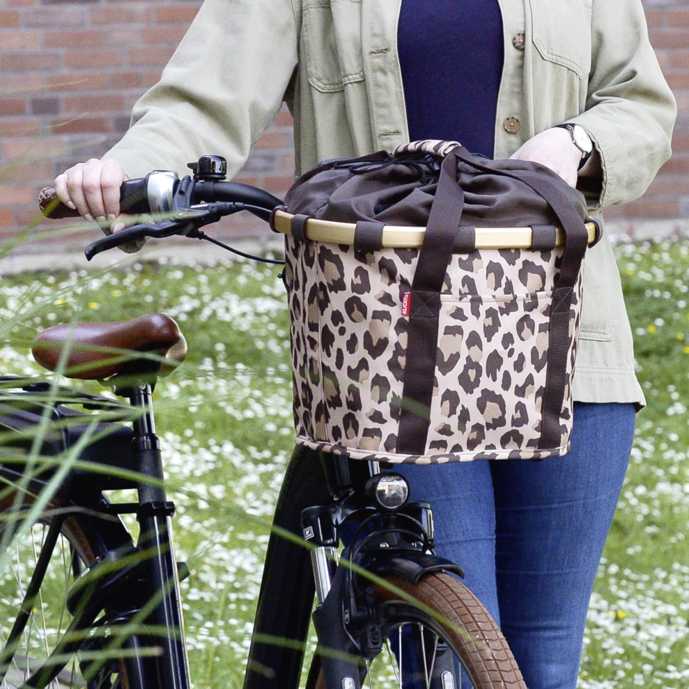 BIKEBASKET stuurtas met KLICKFIX adapterplaat