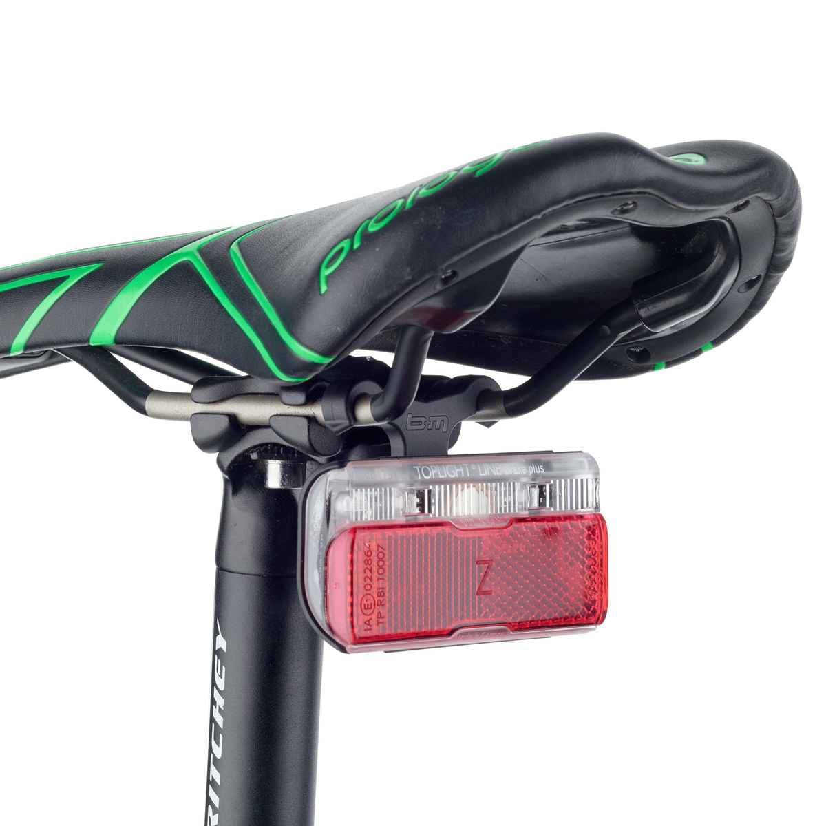 tail light holder for the saddle