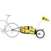YAK Lastenfahrradanhänger einspurig für 28 und 29" Fahrräder inklusive BOB BAG