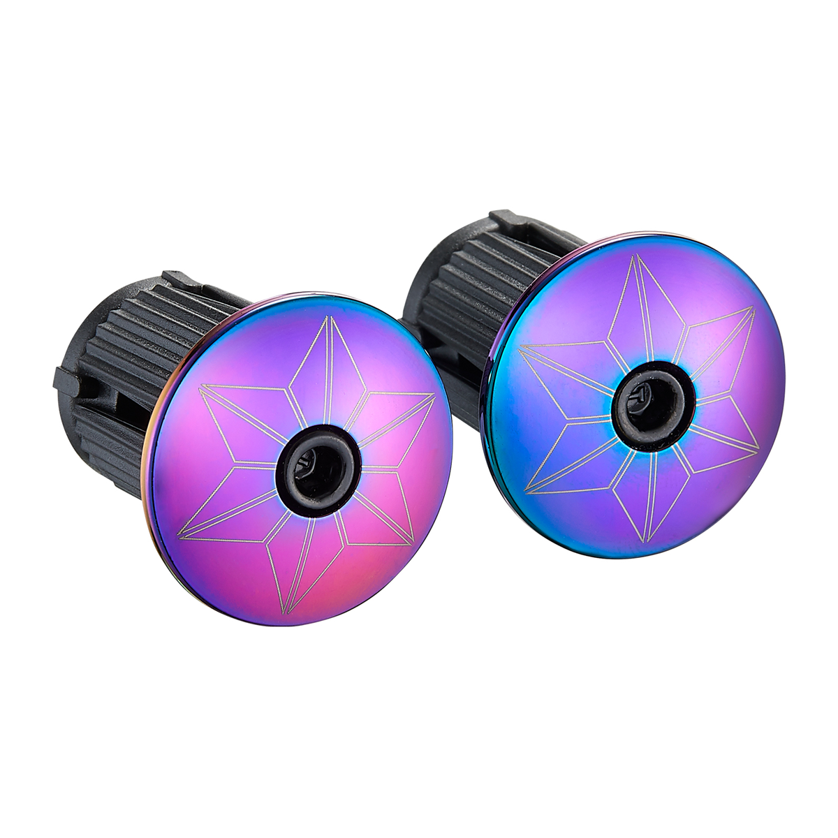 Star Plugz Oil Slick Handlebar Plugs