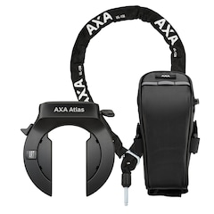 AXA Atlas Retractable Rahmenschloss Set inkl. ULC 130 Einsteckkette und  Satteltasche jetzt kaufen | Rose Bikes