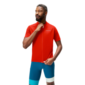 LOOP S/S ZIPPED JERSEY fietsshirt korte mouw