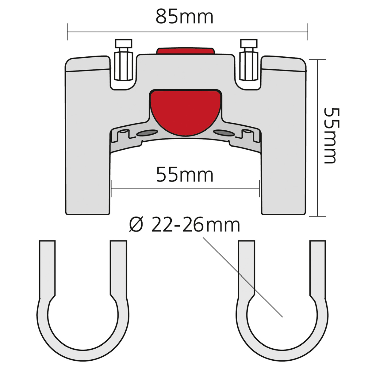 Lenkerhalterung