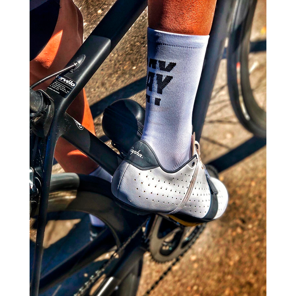 THANK GOD IT’S RIDEDAY cycling socks Fahrradsocken