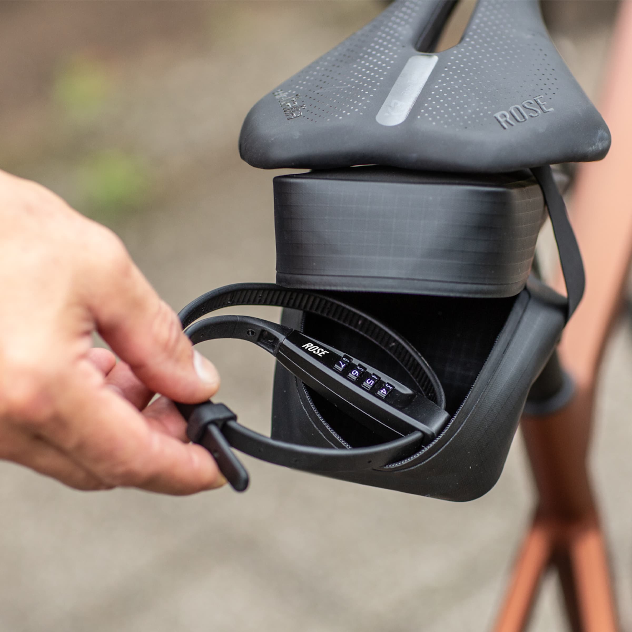 Lockmaxx XXS-4C Combination Steel Belt Lock 45 cm + 70 cm