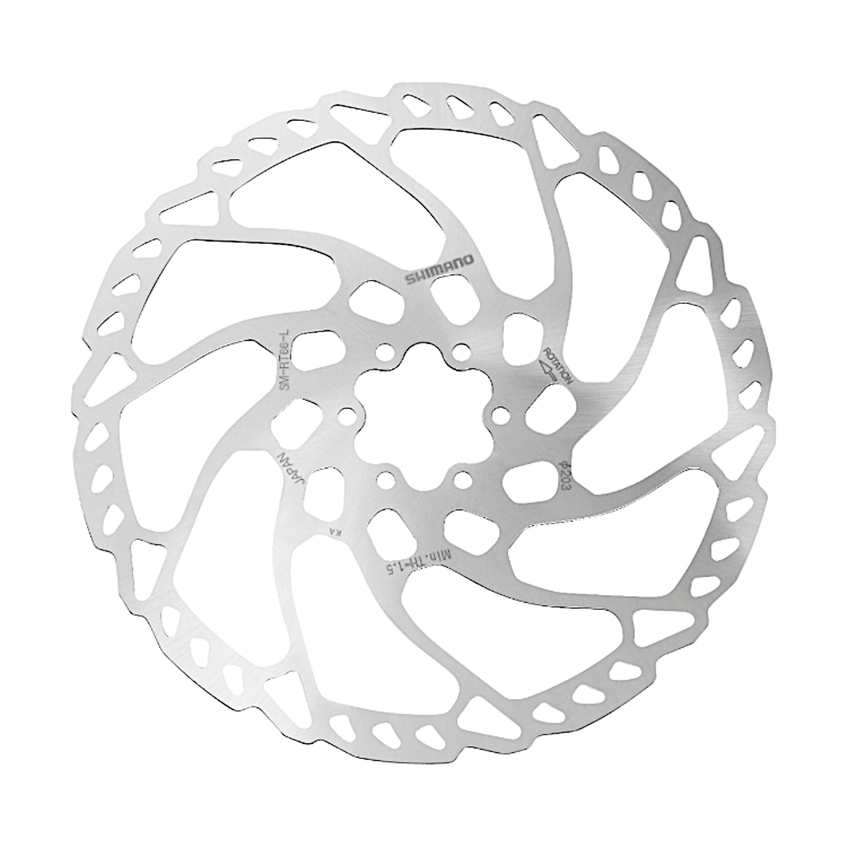 SHIMANO SM-RT66 Deore Bremsscheibe, 6-Loch