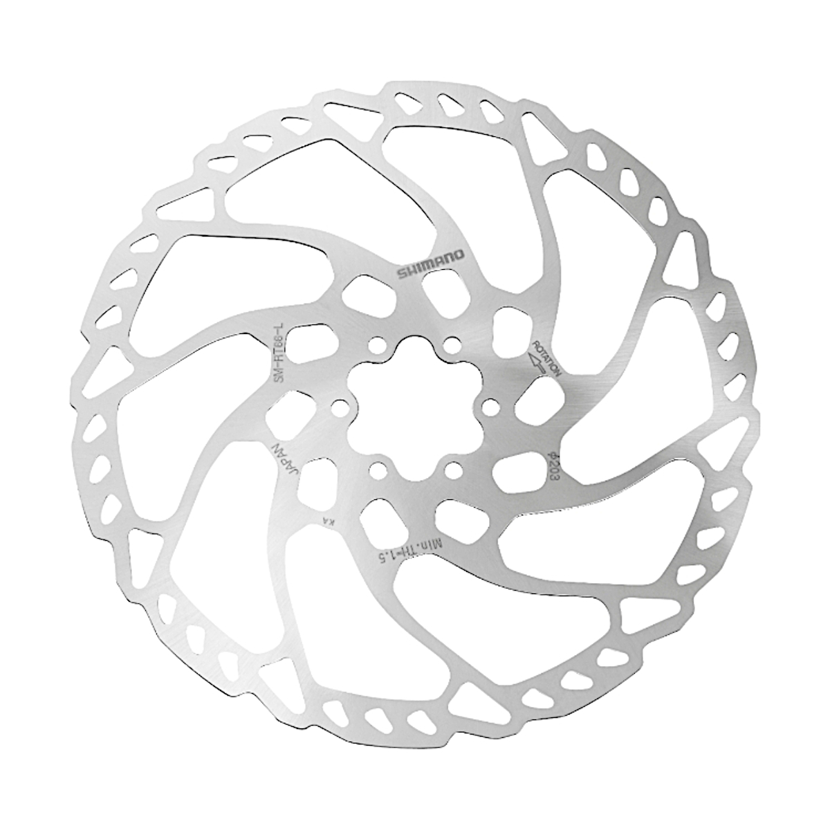 SHIMANO SM-RT66 Deore Bremsscheibe, 6-Loch