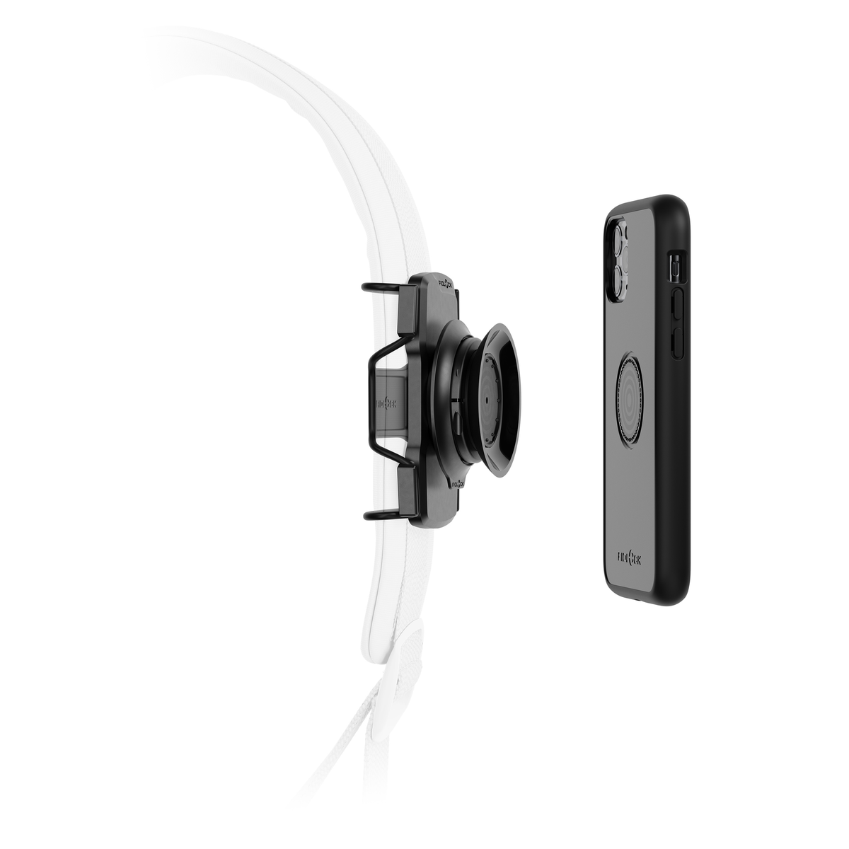 VACUUM tex base Set Smartphone Holder for Backpack Straps