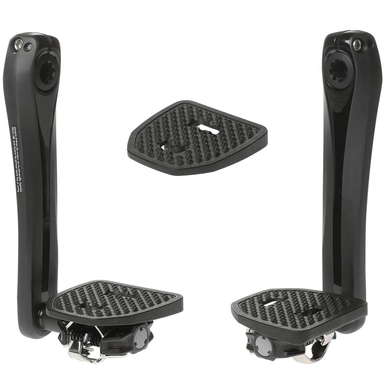 Adaptateur Pedal Plate SL – Pour Pédales Shimano SPD-SL, Noir, Neuf