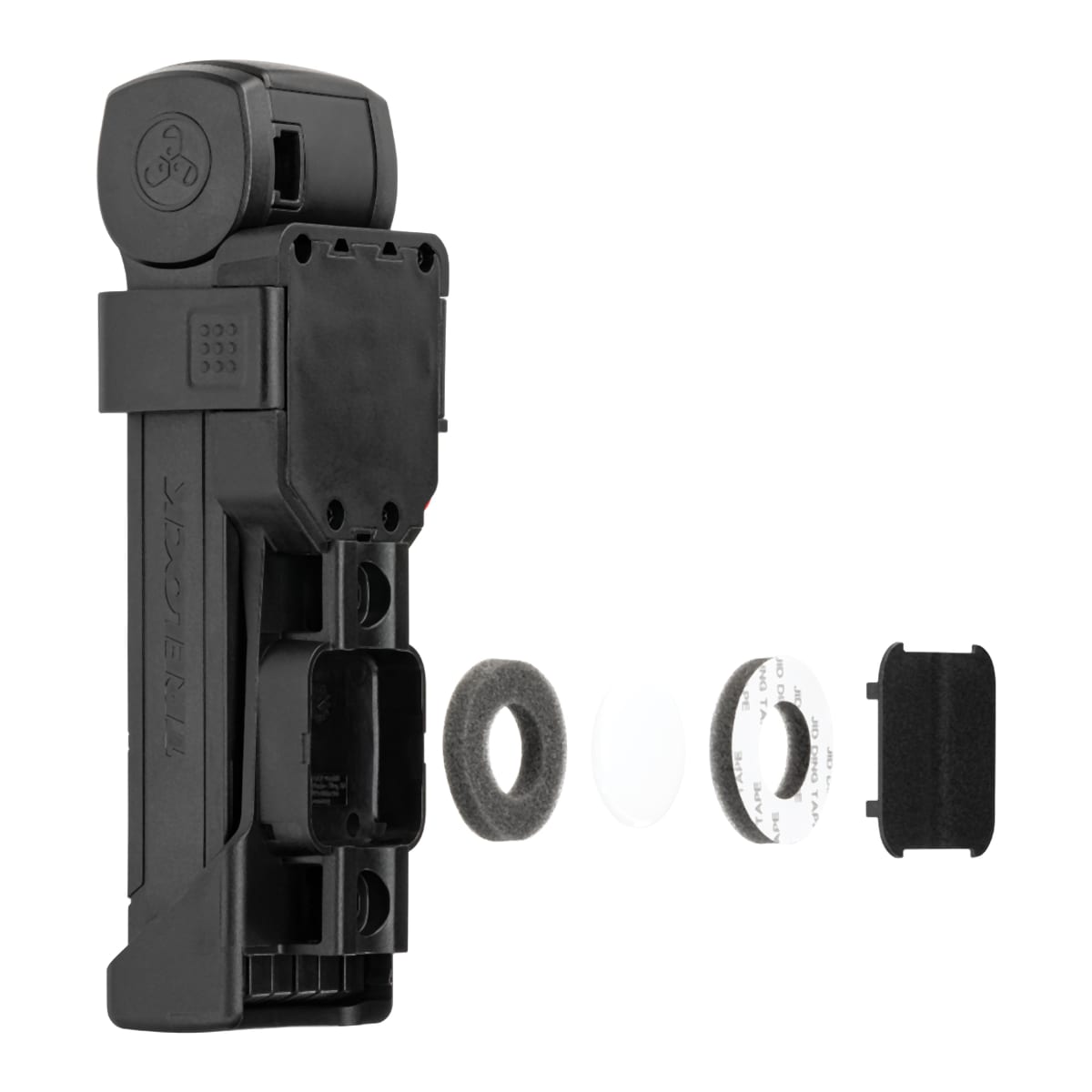 Trelock Zf 380 X-press Airtag Schlosshalter 85 Cm, Black, One Size