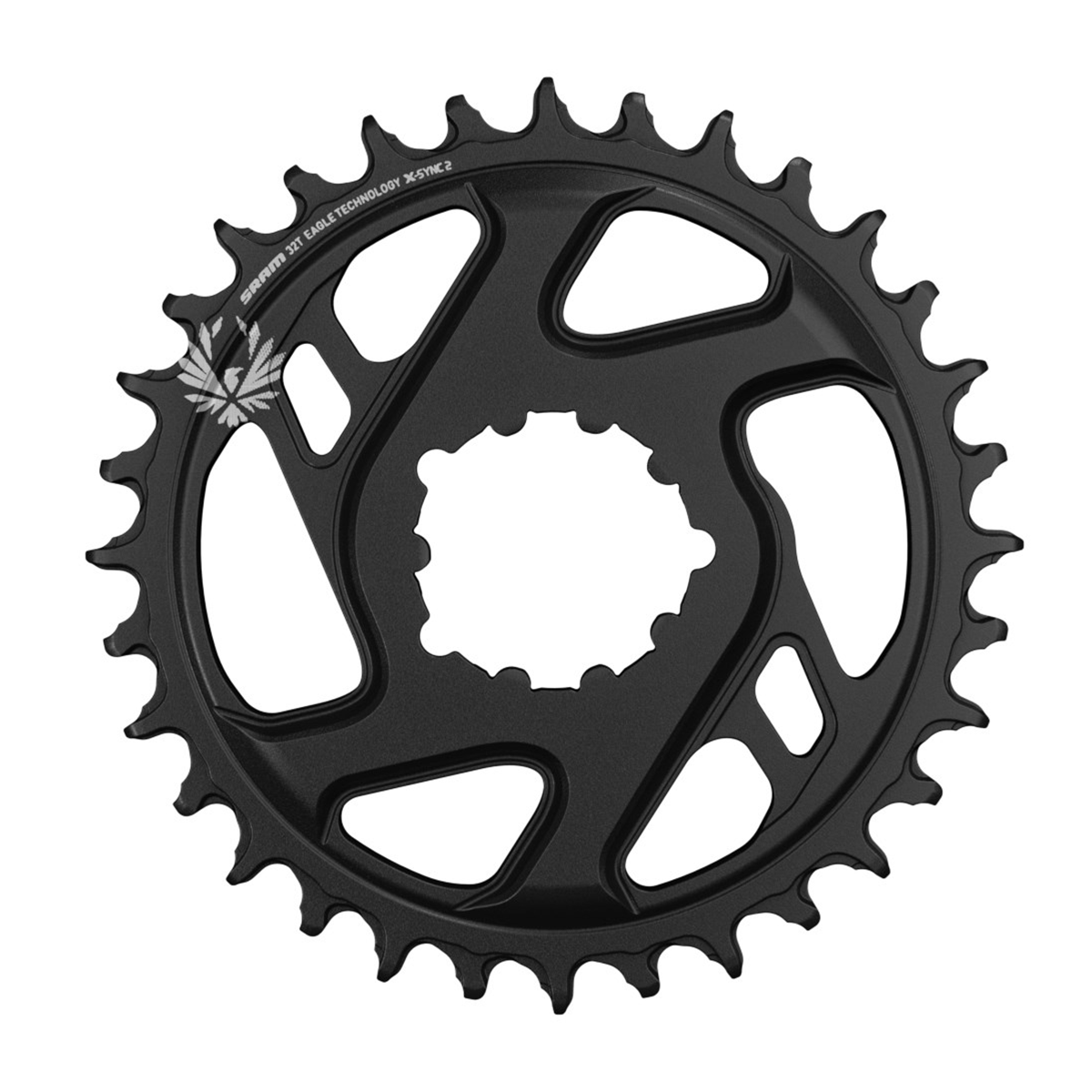 SRAM Eagle™ X-SYNC 2 CF Direct Mount Kettenblatt 12-fach, 3 mm Offset BOOST, Cold Forged Aluminium