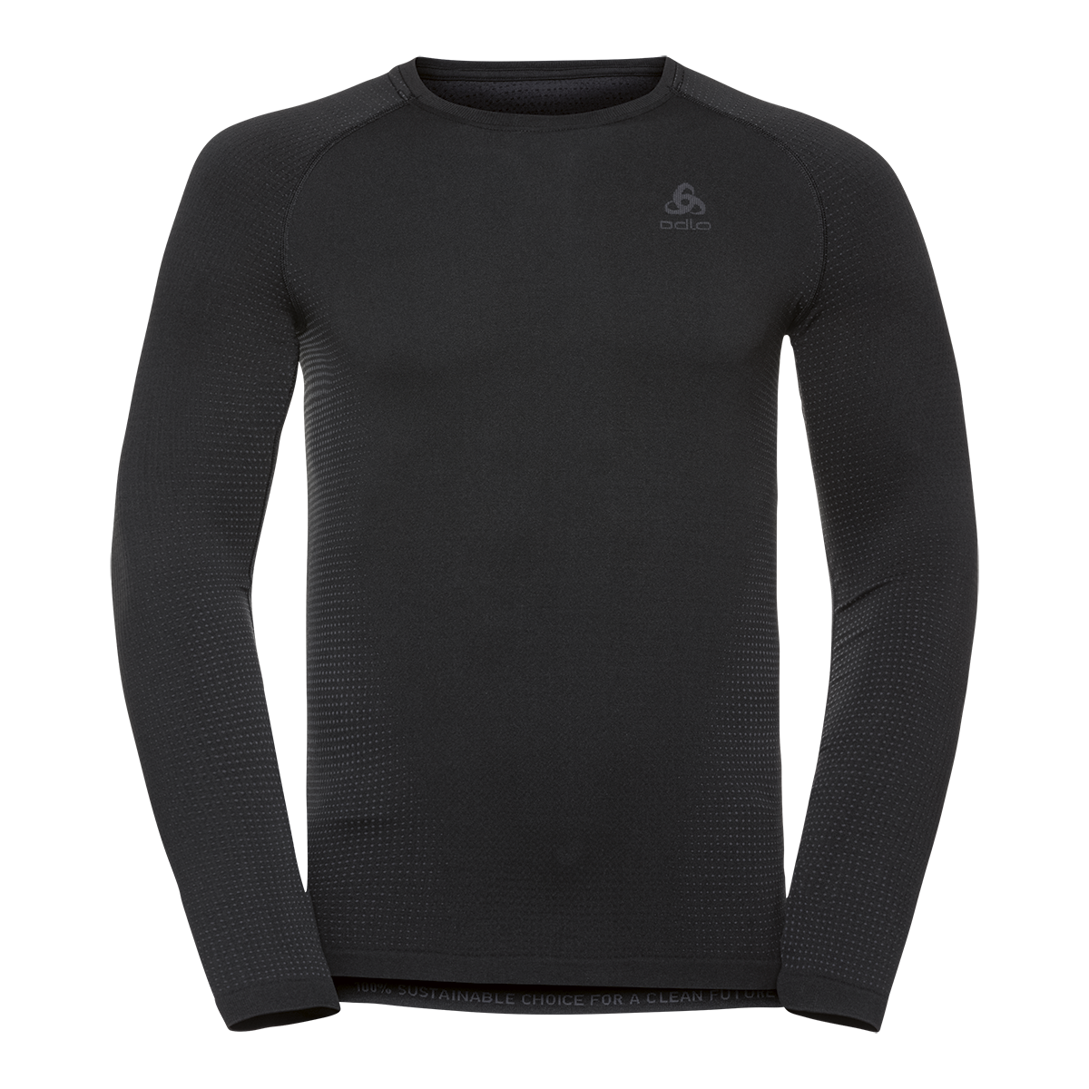 odlo Performance Warm BL Top Crew Neck Langarm Unterhemd