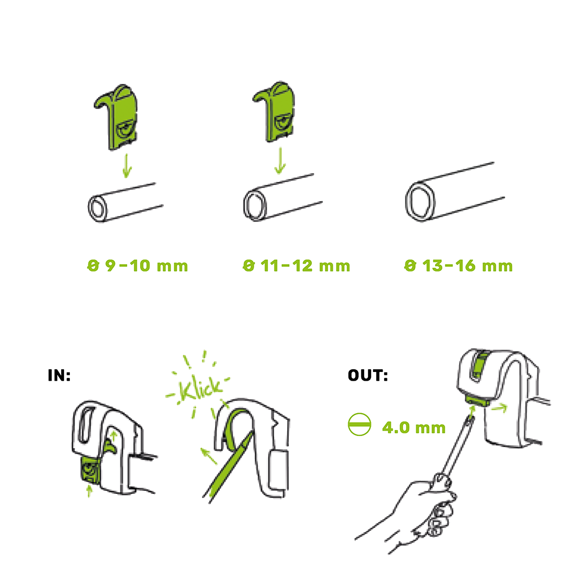 RT Hook Insert 12 mm Hook System I