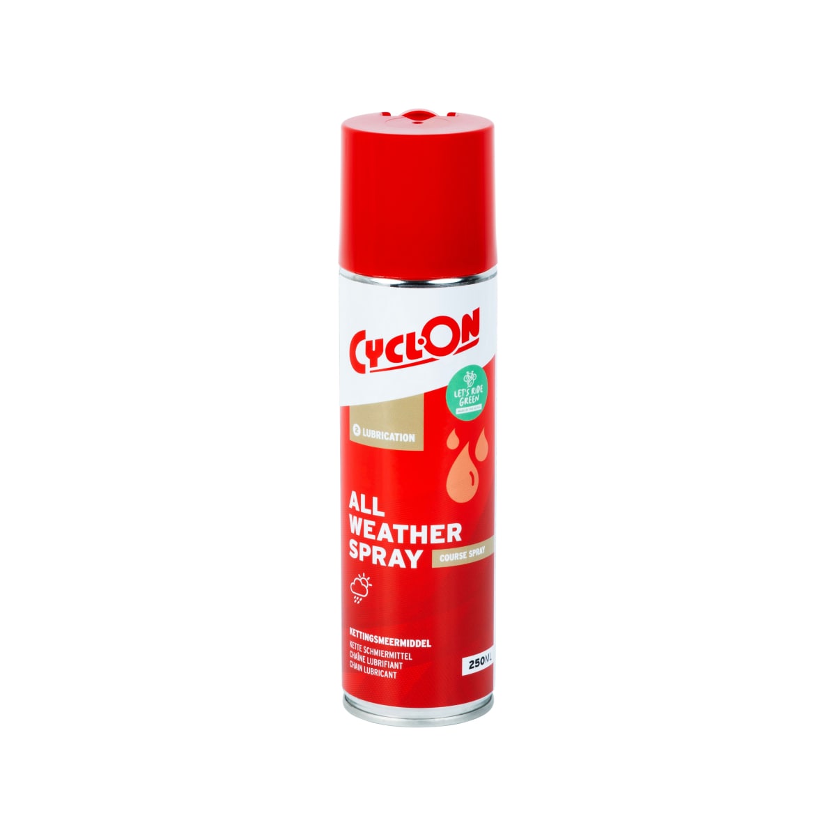 CyclOn All Weather Spray Kettenschmiermittel – ohne PTFE