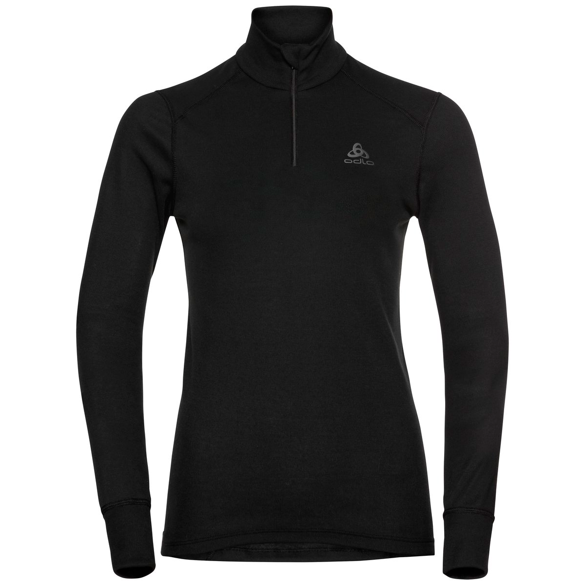 ACTIVE WARM ECO BL TOP Turtle Neck L/S Half Zip maillot de corps à manches longues femme