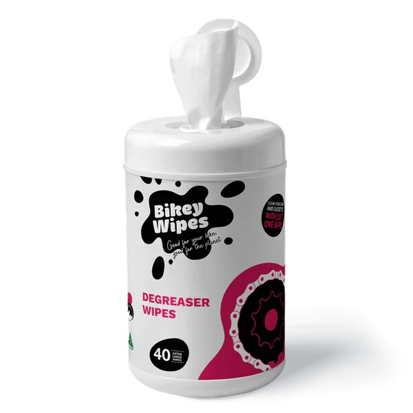 Degreaser Wipes – ontvettingsdoekjes voor ketting &amp; cassette (40 stuks)