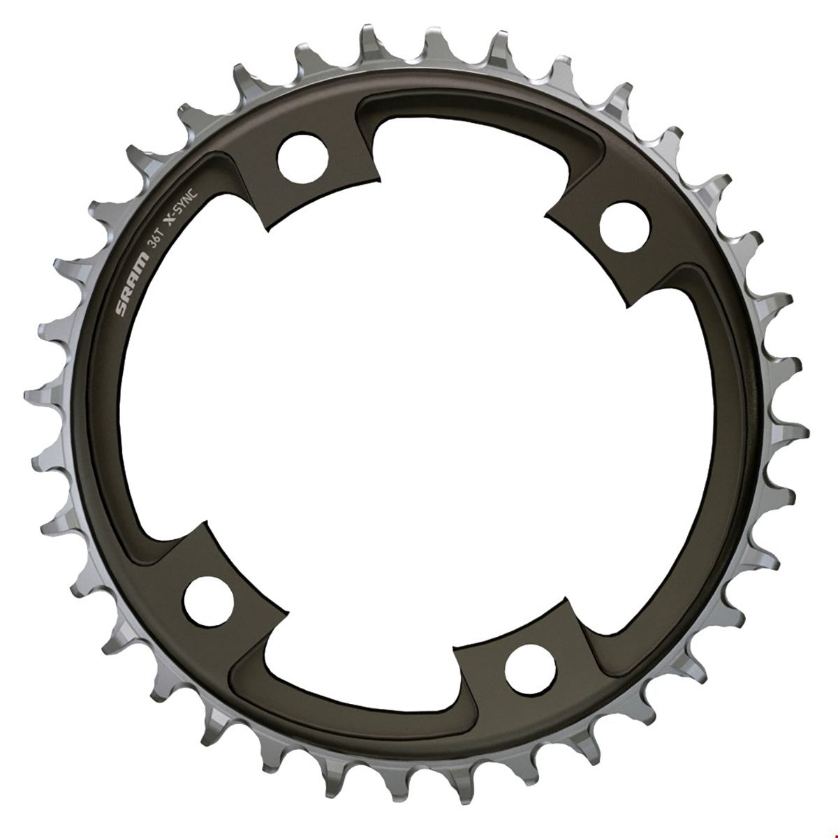 SRAM X-SYNC™ Road 1 x 12-fach Kettenblatt, 107 BCD, black, FORCE®