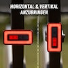 HIRO 70 Rechargeable Rear Light with Emergency and Brake Light Function