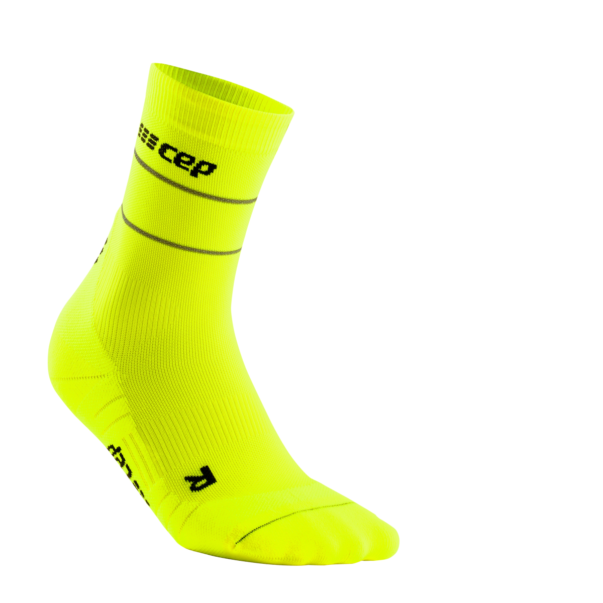 REFLECTIVE COMPRESSION SOCKS MID CUT Compression Socks