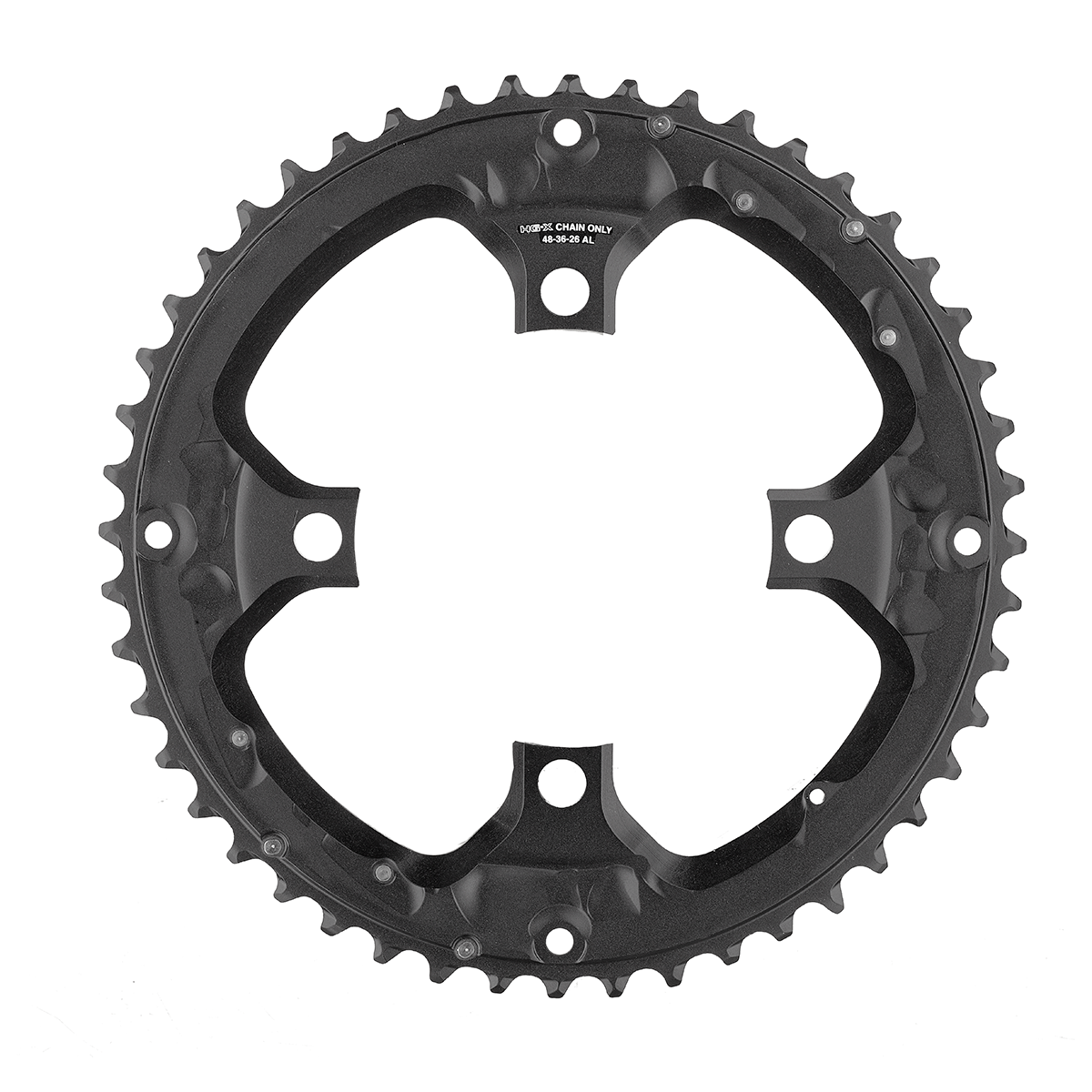 Deore FC-T6010 kettingblad 10-speed/triple 48 tanden, voor beschermring