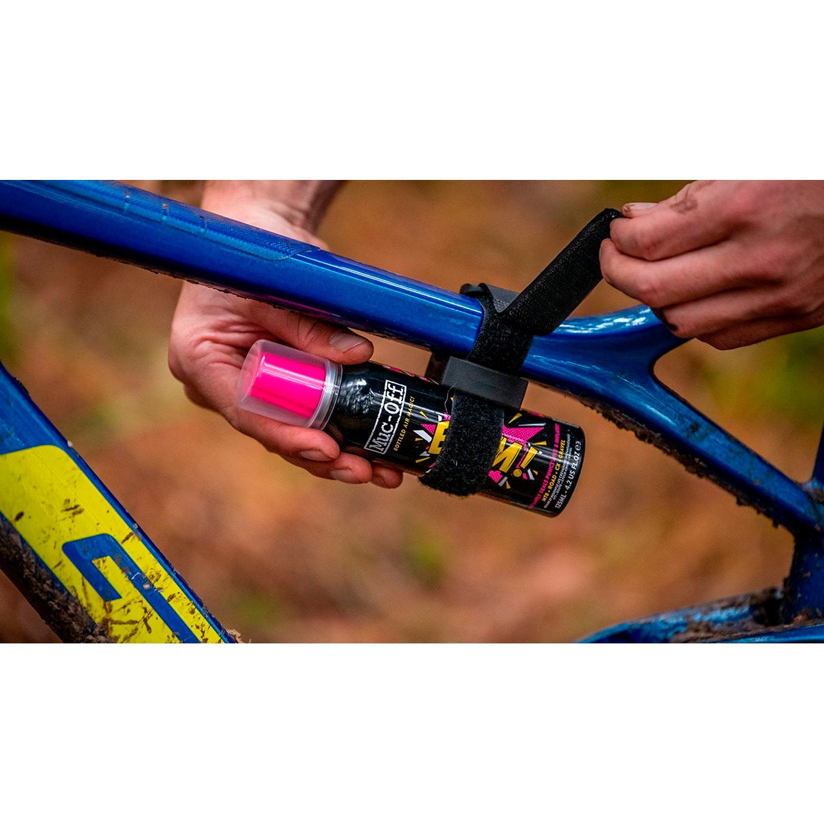 Muc-Off B.A.M! Utility Belt Pannenspray Rahmenhalter