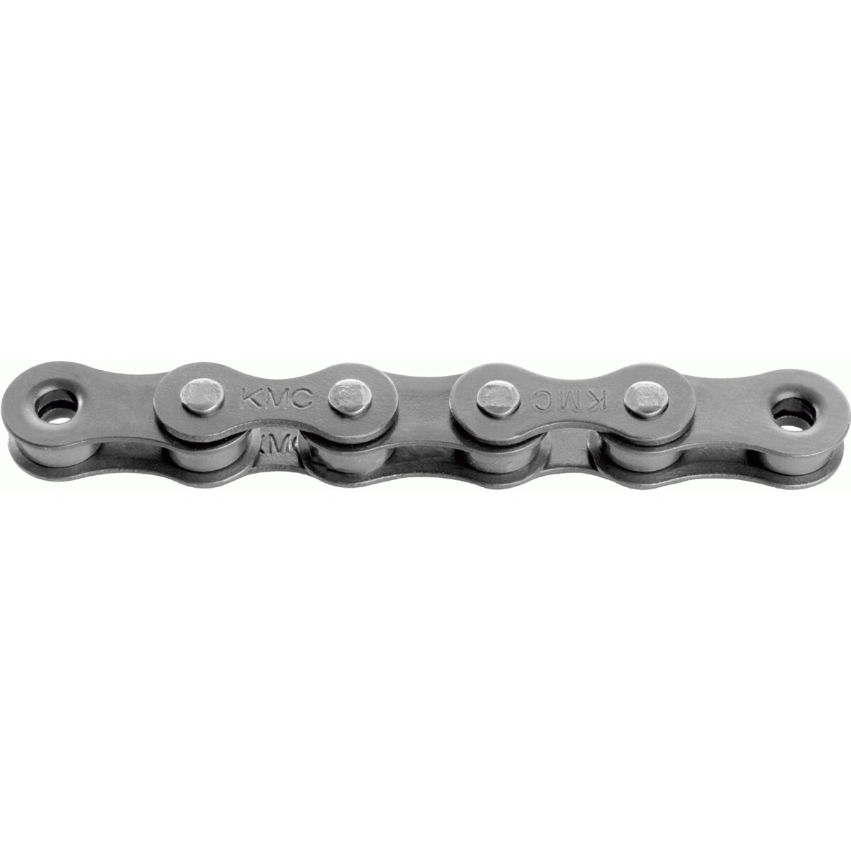 Chaîne De Vélo KMC Z1 Étroite - Argent Foncé, 112 Maillons - Compatible Single Speed, BMX, Pignon Fixe