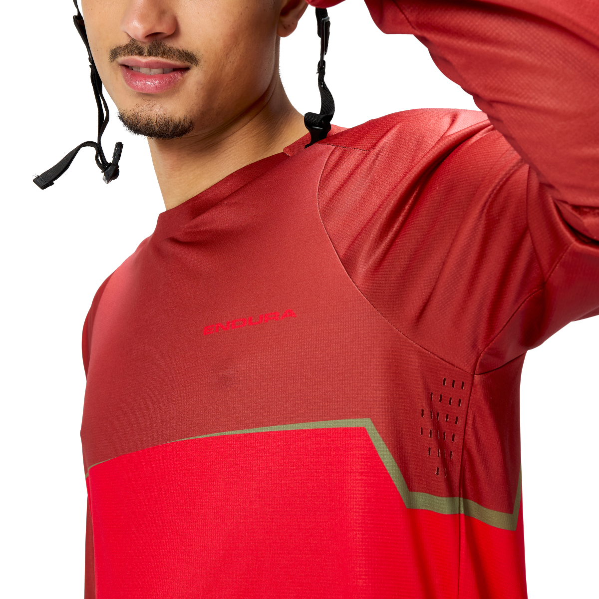 CORE PRINTED L/S TEE Long-sleeved MTB Jersey