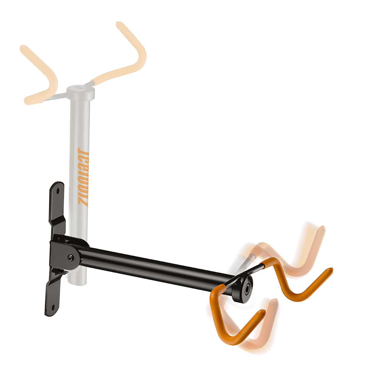 IceToolz Swing Bull Wall Mount Swivel Bike Rack Foldable