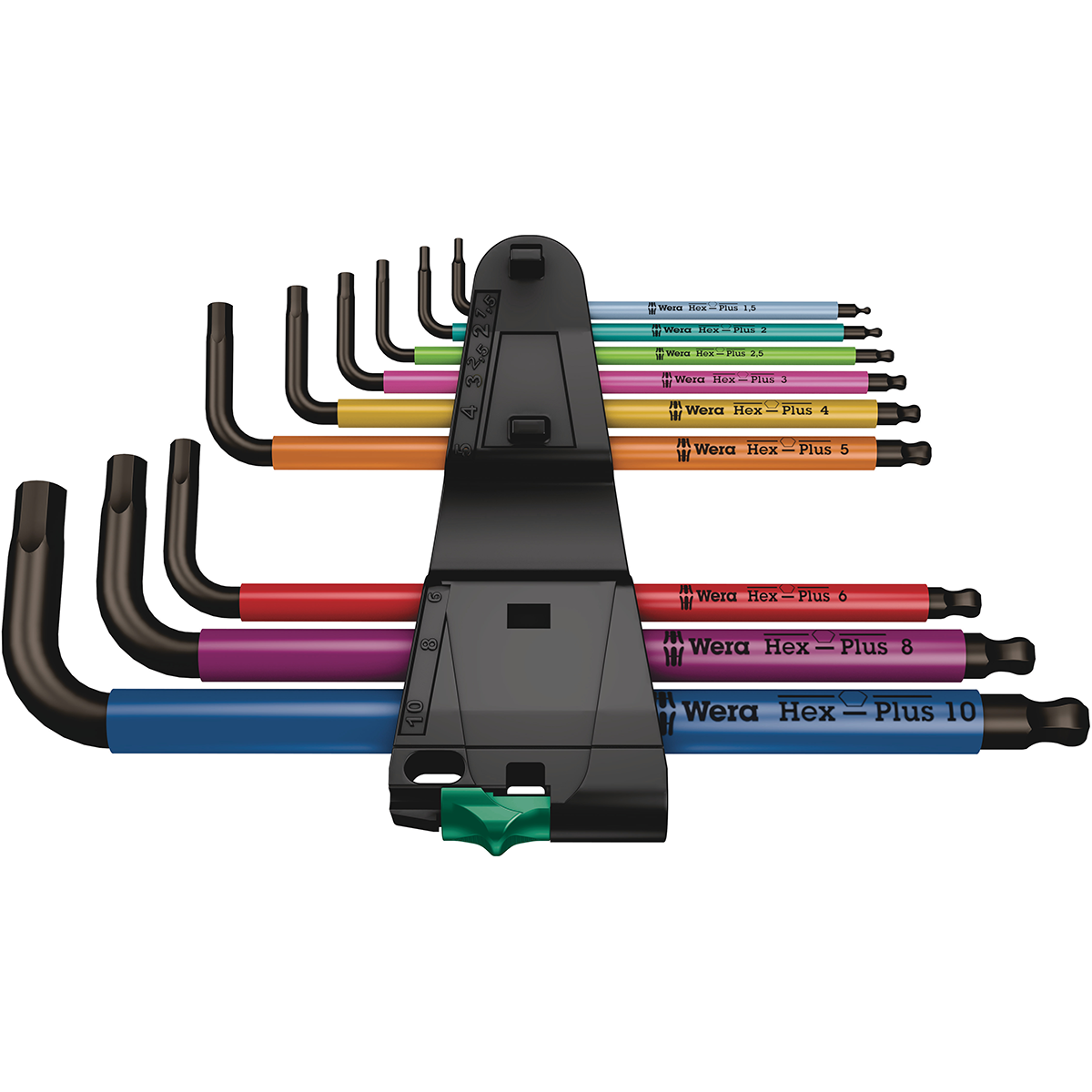 Hex-Plus Multicolor 1 L-shaped Hex Wrench Set BlackLaser