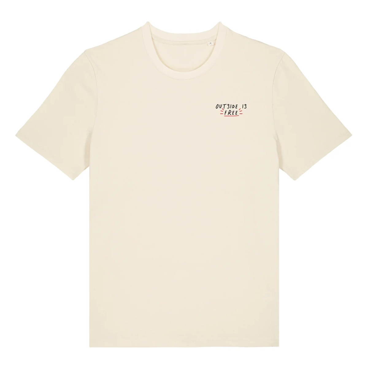 OUTSIDE IS FREE CYCLING T-SHIRT