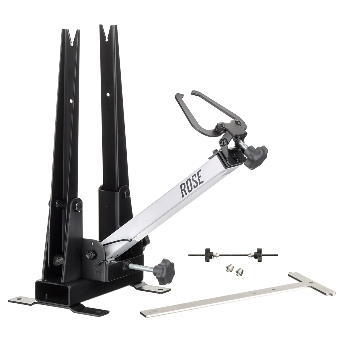 Shop Truing Set 2 Zent.A XL Truing Stand T Gauge Truing Gauge Hollow Axle Adapter now ROSE Bikes