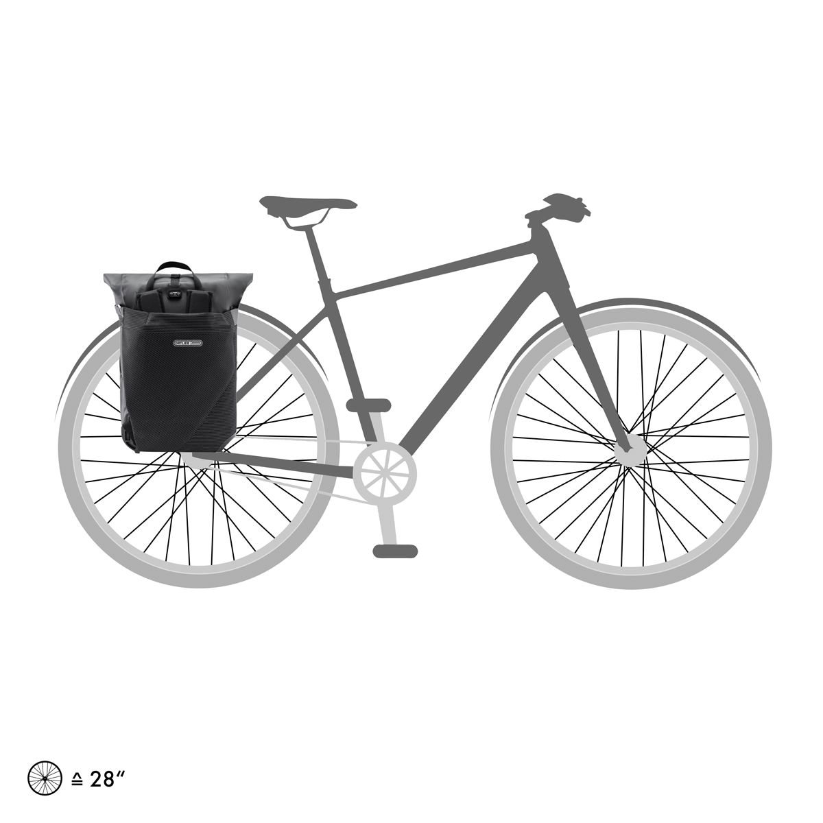 VARIO HIGH-VIS 26 L QL2.1 Pannier Bag and Backpack