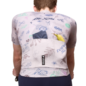 PRO SL S/S PRINT JERSEY maillot route à manches courtes