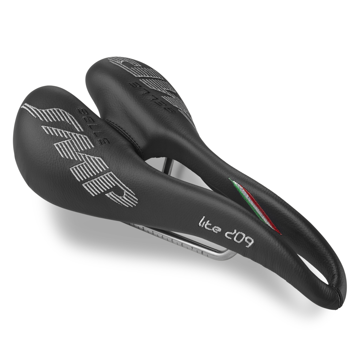Selle SMP LITE 209 Leder-Sattel Rennrad und MTB