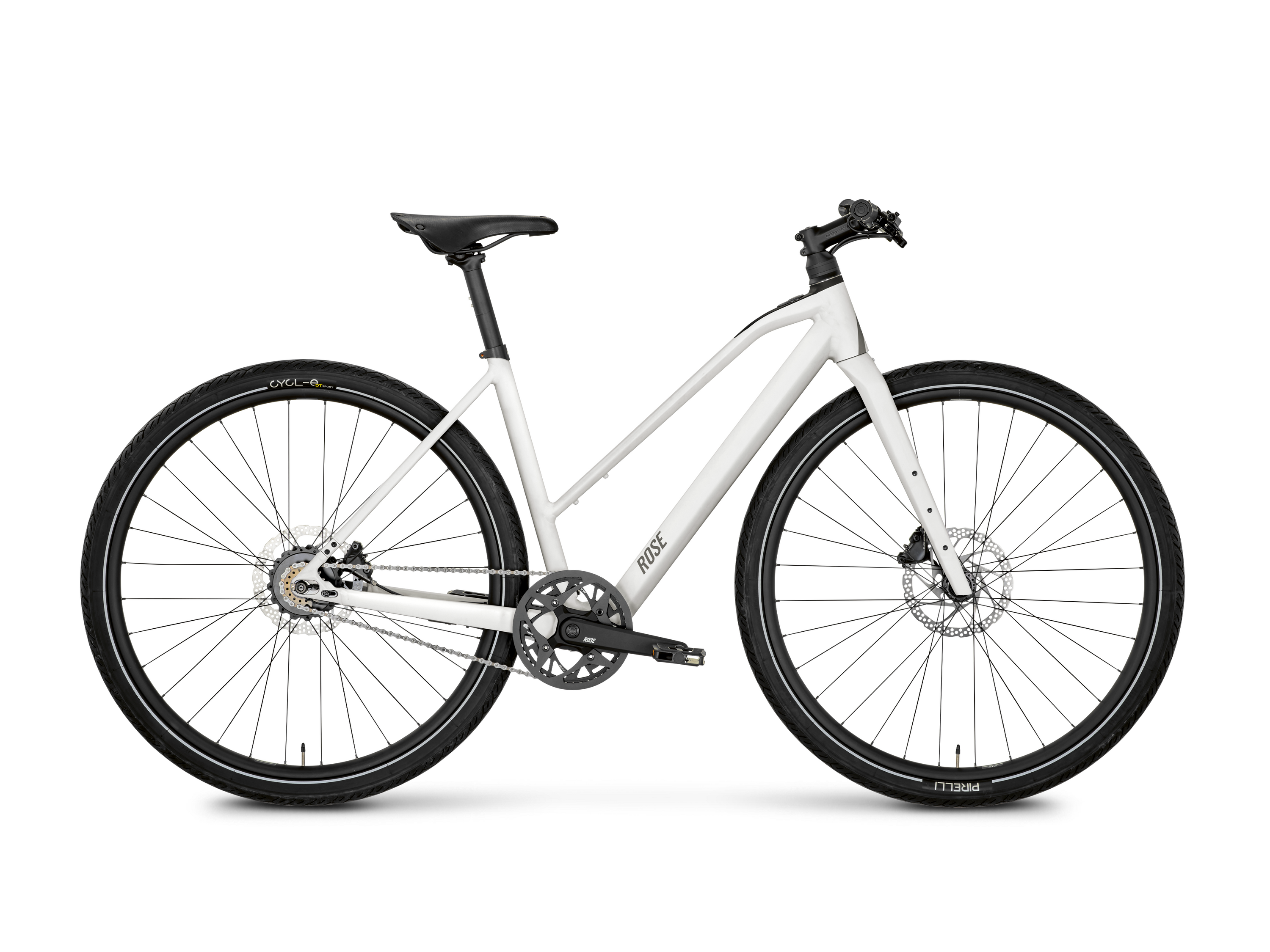 All white online bike