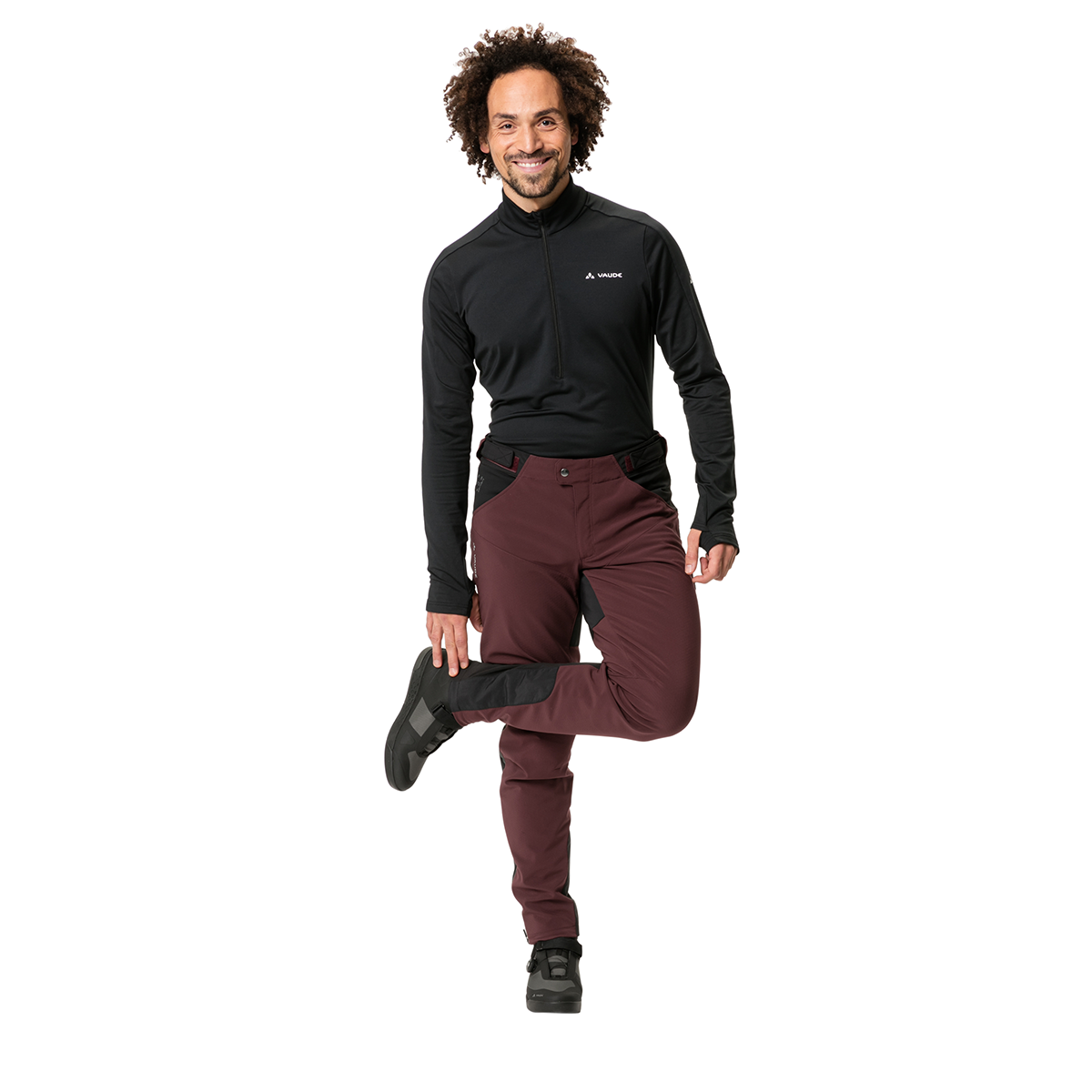 MEN’S QIMSA SOFTSHELL PANTS II Winter Trousers