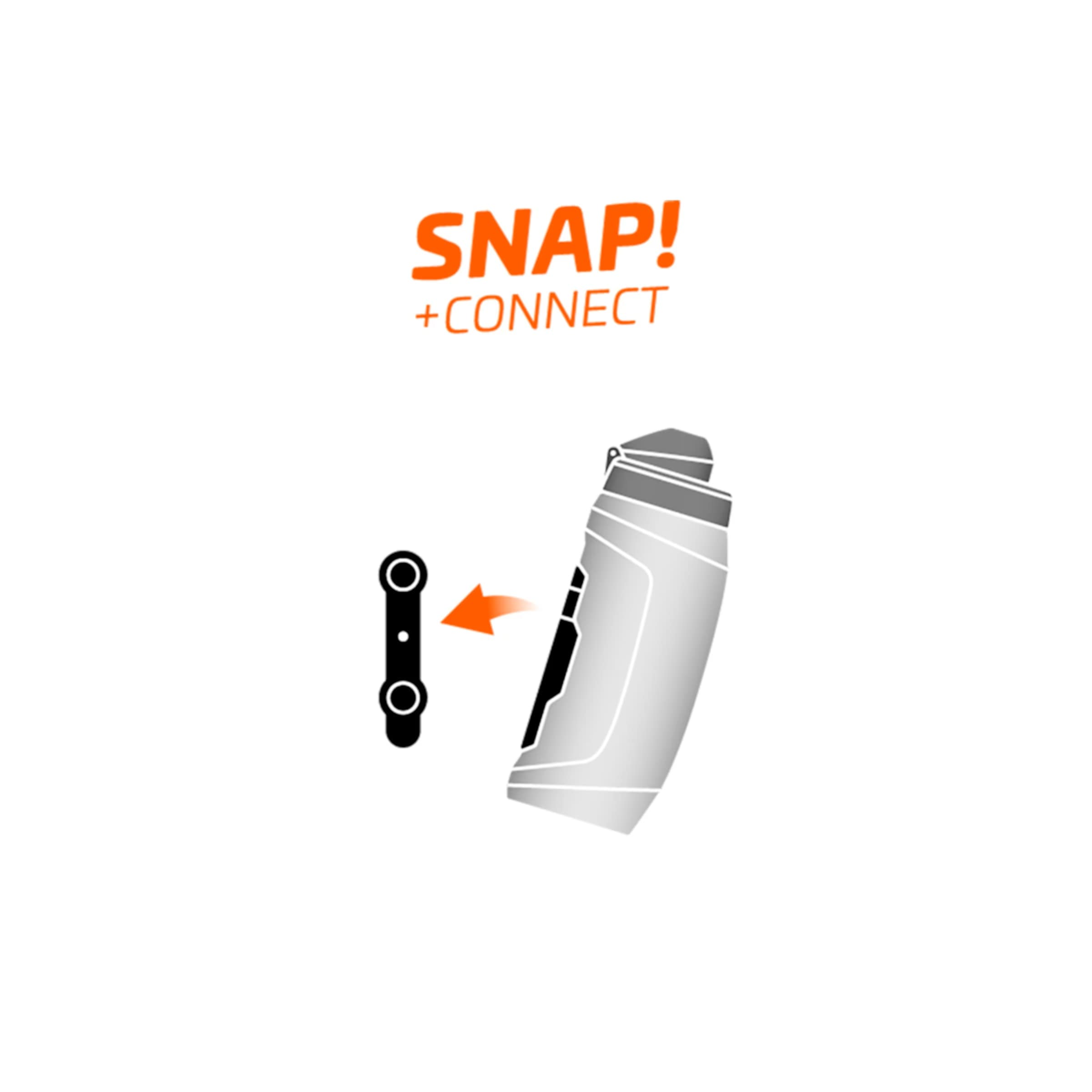 TWIST bottle 590 ml bidon incl. bike base bidonhouder