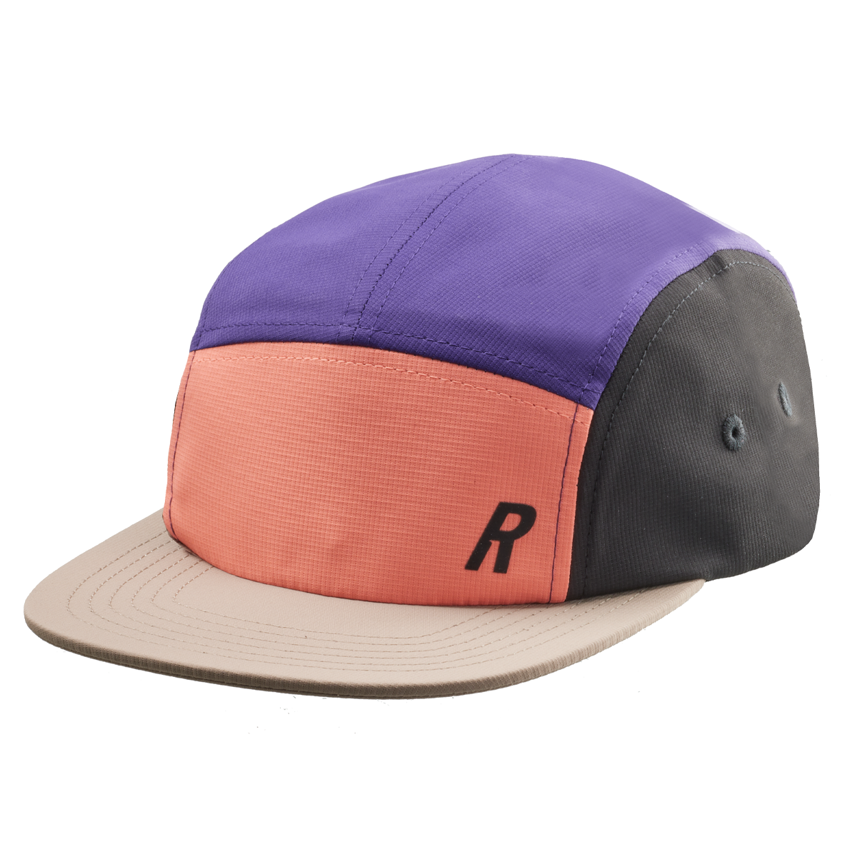 Colorblock Five Panel Cap