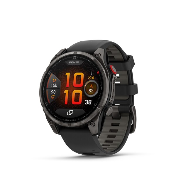 Fenix 8 Pro Sapphire DLC Titan GPS Multisport Watch, 47 mm, AMOLED