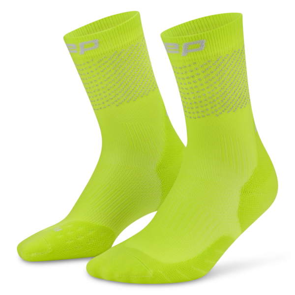 PRO RUN REFLECTIVE COMPRESSION SOCKS MID CUT 3.0 Kompressionssocken