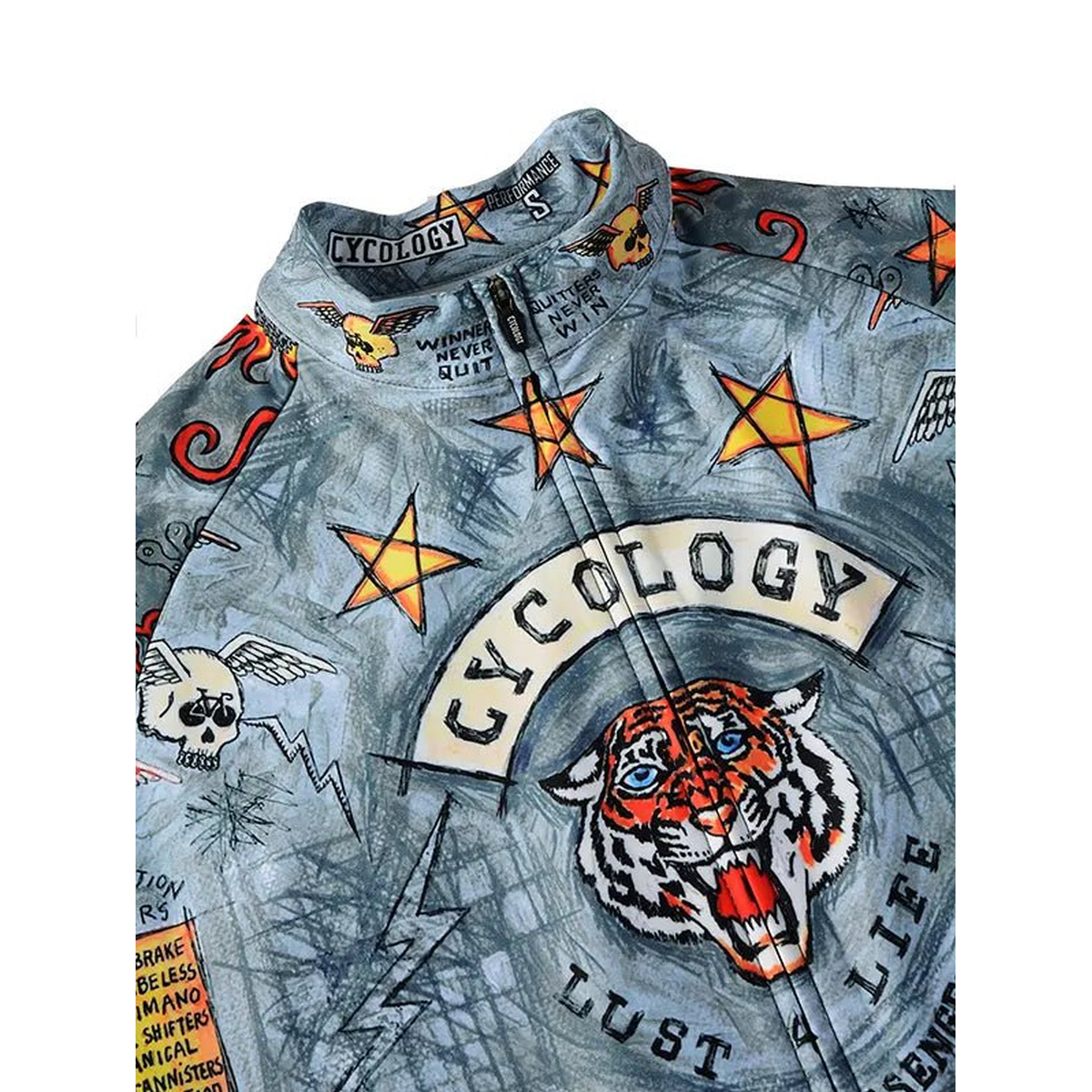 CITY OF ANGELS MEN‘S WINTER LONG SLEEVE JERSEY Langarm Radtrikot
