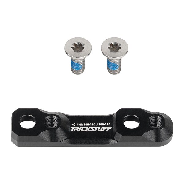 Flatmount Hinterrad-Scheibenbremsadapter von Sockel FM 140/160 mm auf FM 160/180 mm Bremsscheibe