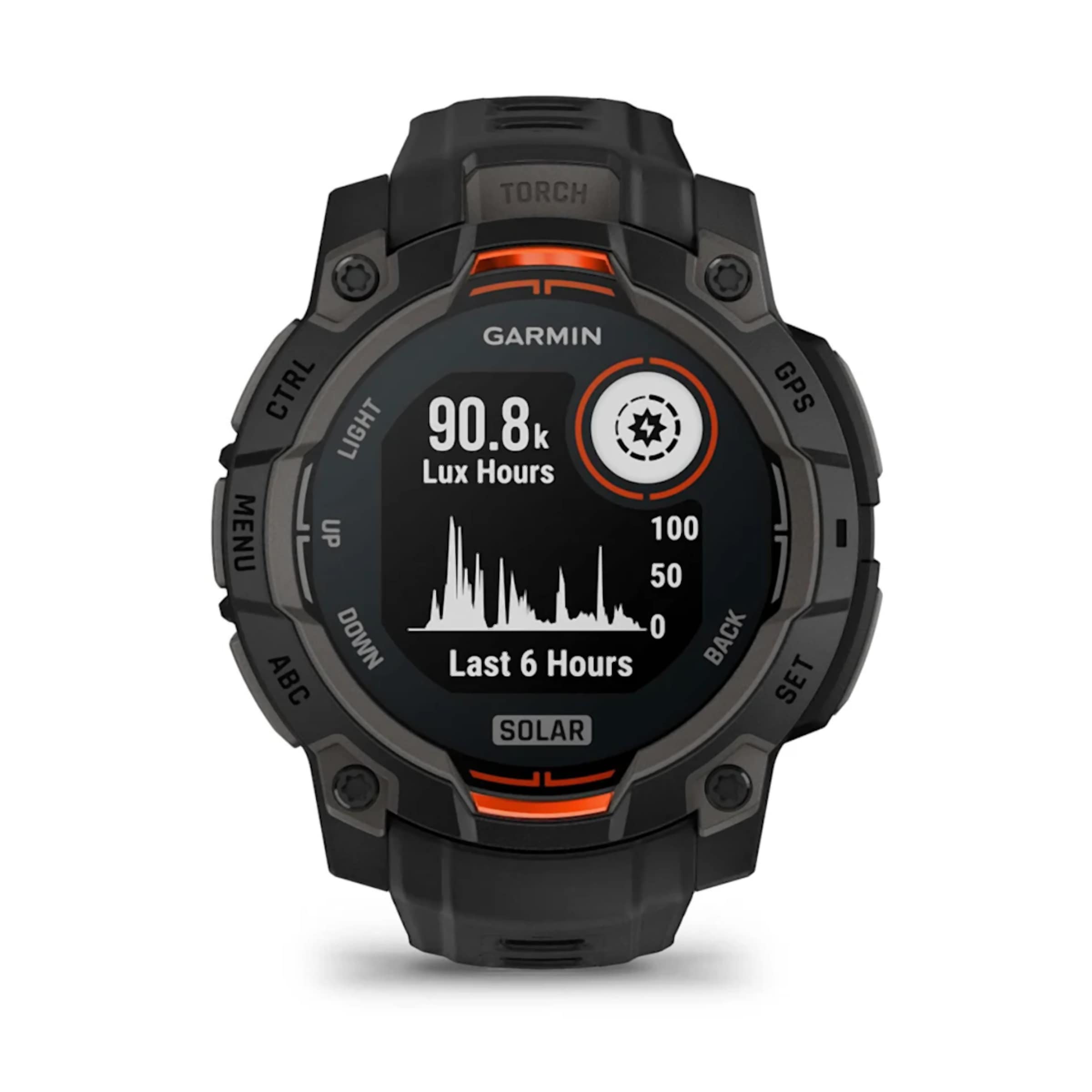 GARMIN Instinct 3 Solar Multisport Watch, 45 mm