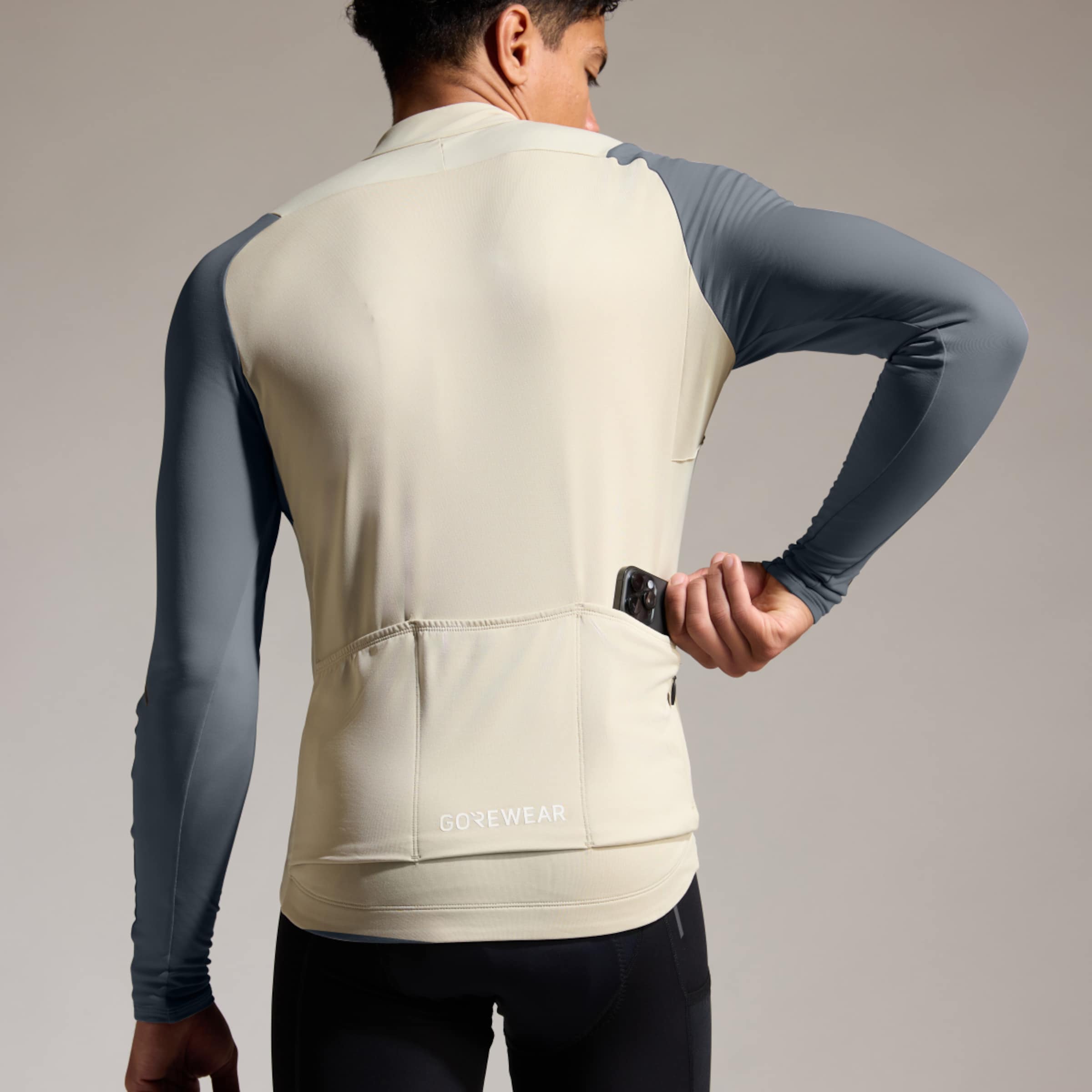 SPINSHIFT Thermal Long Sleeve Cycling Jersey
