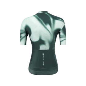 W BIKE JERSEY FZ STATEMENT PSY Women's Short Sleeve Cycling Jersey